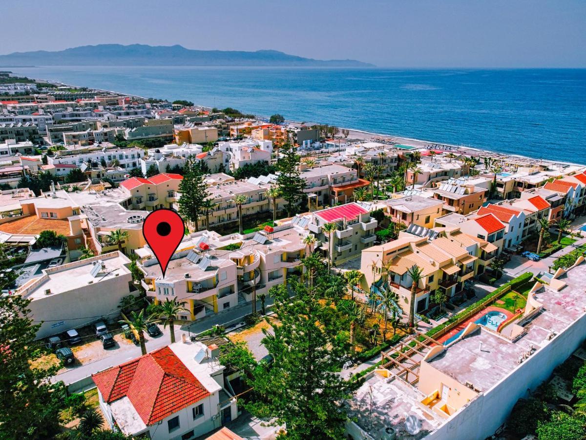 Marias Studios And Apartments Platanias  Bagian luar foto