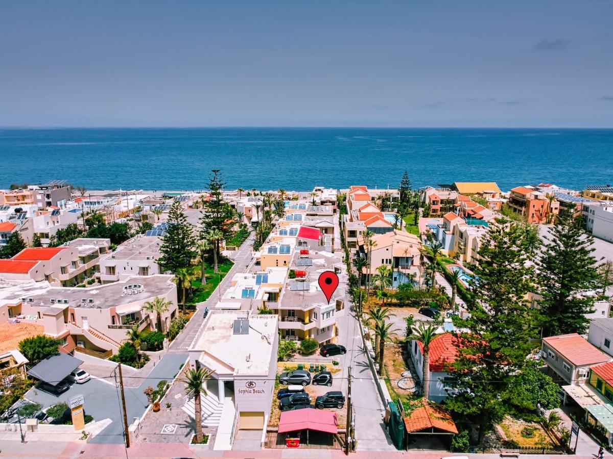 Marias Studios And Apartments Platanias  Bagian luar foto