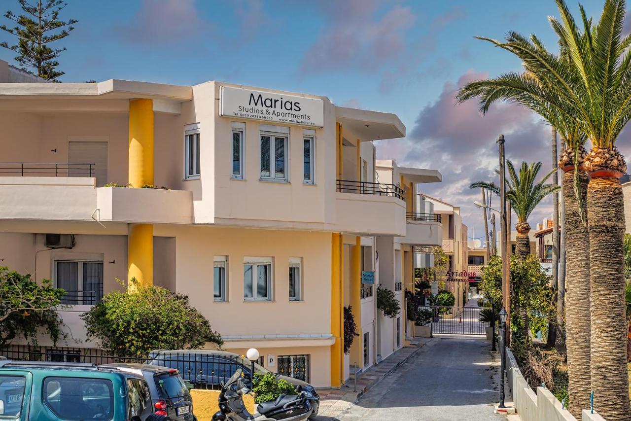Marias Studios And Apartments Platanias  Bagian luar foto